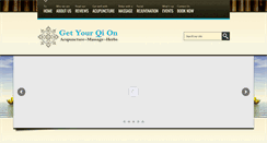 Desktop Screenshot of getyourqionacupuncture.com